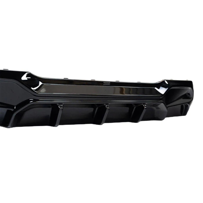 BMW 1 Series M Sport F40 Single Exit (116i 116d 118i 118d) EVO-1 Gloss Black Rear Diffuser by ZAERO (2019-2024) - Reinhart Autohaus