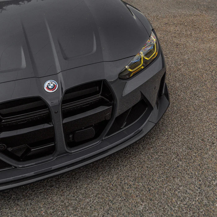 BMW M3 G80 G81 & BMW M4 G82 G83 Pre-Preg Carbon Fibre CSL Front Splitter by TRE (2021+) - Reinhart Autohaus
