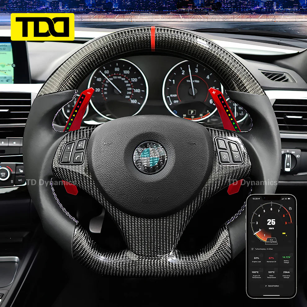 TDD LED Paddle Shifter Extension for BMW E90/E92 M3 - Paddle Shifters