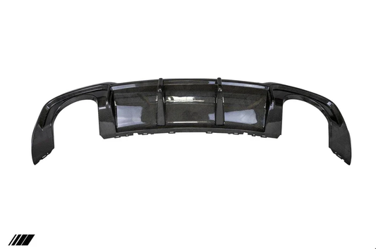 Carbon Fibre Rear Diffuser for Audi RS3 Saloon (2017-2020, 8V LCI) - Reinhart Autohaus