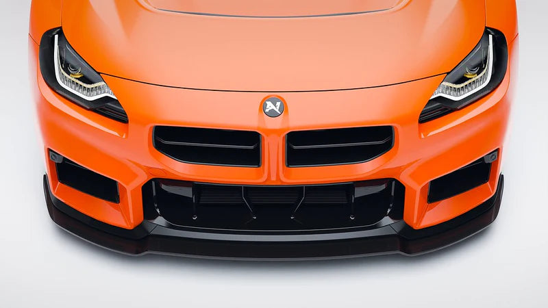 BMW M2 G87 Carbon Fibre Class 3 Front Splitter by Alpha-N (2023 + ) - Carbon Splitter