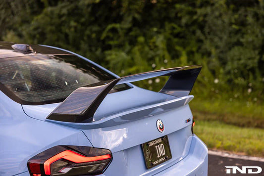 BMW M2 G87 Carbon Fibre Class 3 Rear Wing by Alpha-N (2023 + ) - Rear Spoiler
