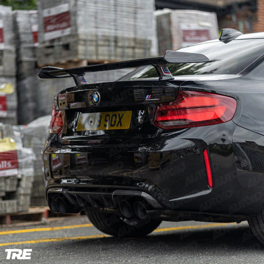 BMW M2 & M2 Competition F87 Pre-preg Carbon Fibre Rear Diffuser by TRE (2015-2021) - Reinhart Autohaus