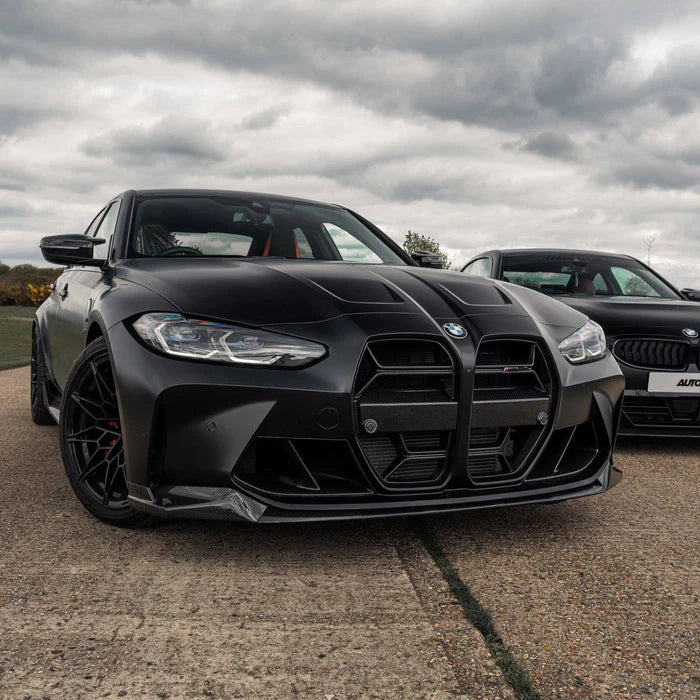 BMW M3 G80 G81 & BMW M4 G82 G83 Pre-Preg Carbon Fibre Performance Front Splitter by TRE (2021+) - Reinhart Autohaus
