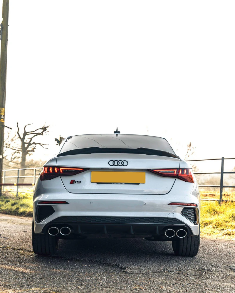TRE Pre-preg Carbon Fibre Ducktail Rear Spoiler for Audi A3, S3 & RS3 (2021+, 8Y) - Reinhart Autohaus