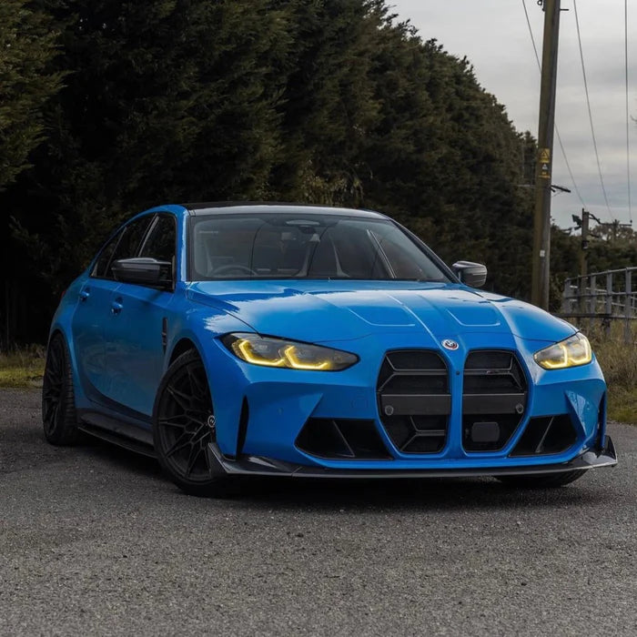 BMW M3 G80 G81 & BMW M4 G82 G83 Pre-Preg Carbon Fibre CSL Front Splitter by TRE (2021+) - Reinhart Autohaus