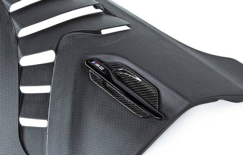 CARBON FIBRE FRONT FENDERS FOR BMW M2 & M2 COMPETITION (2015-2021 F87) By Alpha-N - Carbon Fenders