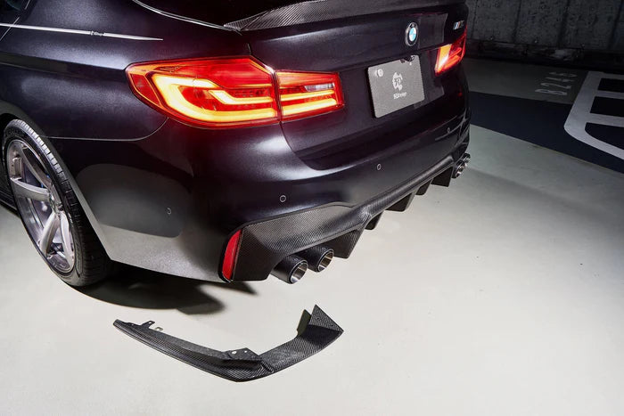 3DDesign Carbon Fibre Rear Diffuser for BMW M5 (2017-2023, F90) - Reinhart Autohaus