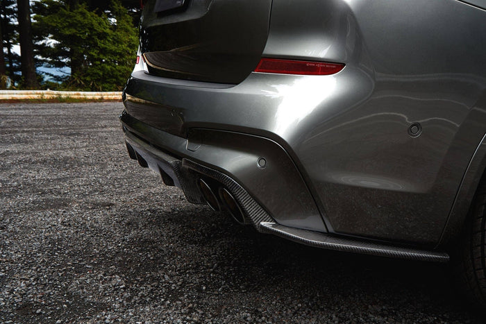 3DDesign Carbon Fibre Rear Diffuser for BMW X3M (2019+, F97) - Reinhart Autohaus