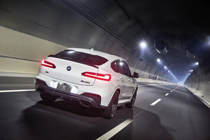 3DDesign Carbon Fibre Rear Diffuser for BMW X4 M40i (2018+, G02) - Reinhart Autohaus