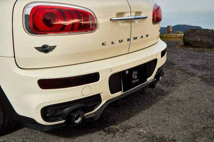 3DDesign Carbon Fibre Rear Diffuser For MINI Clubman JCW (2015+, F54) - Reinhart Autohaus