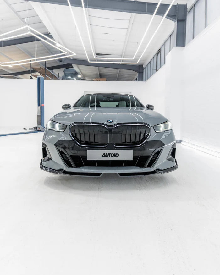 BMW 5 Series G60 G61 M Sport Pre-Preg Carbon Fibre Front Splitter by TRE (2024+) - Reinhart Autohaus