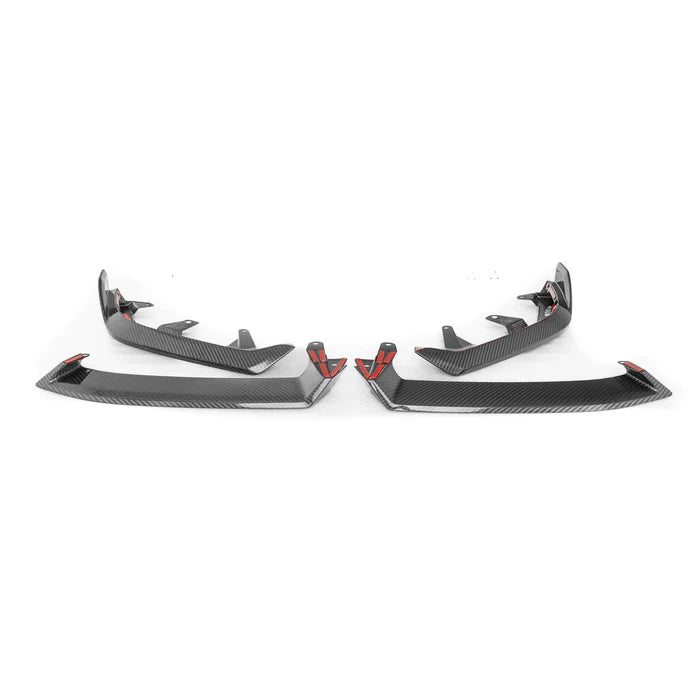 BMW 5 Series G60 G61 M Sport Pre-Preg Carbon Fibre Front Splitter by TRE (2024+) - Reinhart Autohaus