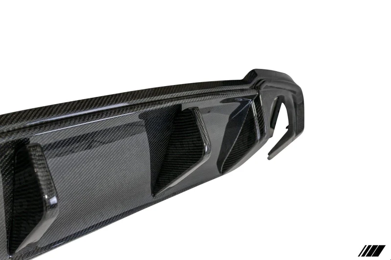 Carbon Fibre Rear Diffuser for Audi RS3 Saloon (2017-2020, 8V LCI) - Reinhart Autohaus