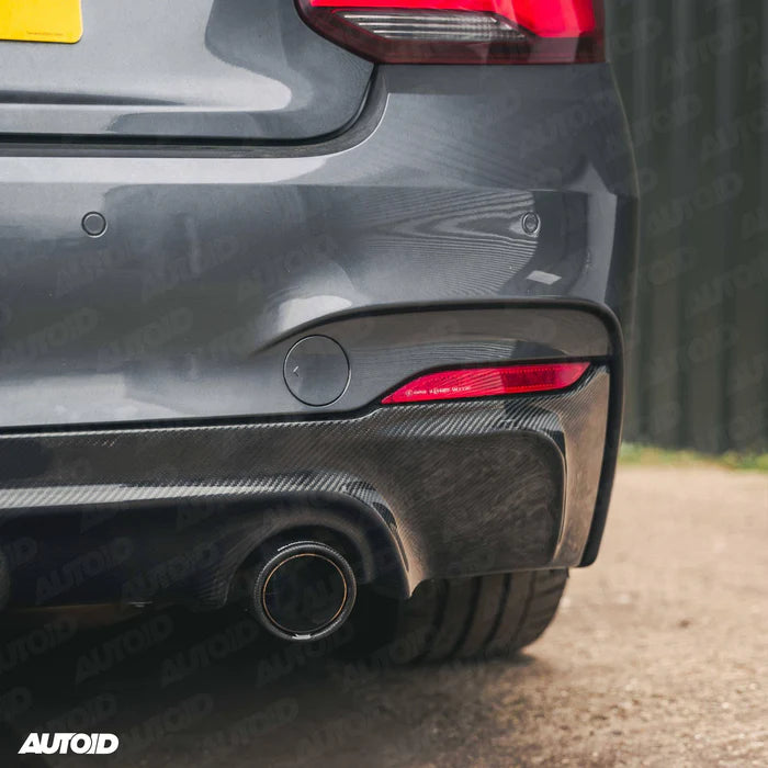 Carbon Fibre Performance Rear Diffuser for BMW M235i & M240i (2014-2020, F22 F23) - Reinhart Autohaus