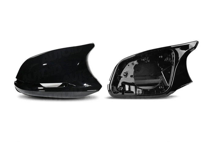 TRE Gloss Black M Style Wing Mirror Unit for BMW (2012-2019, F20 F21 F22 F30 F32 F87) - Reinhart Autohaus