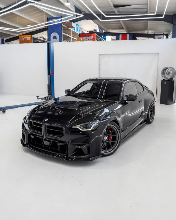 BMW M2 G87 EVO-S Gloss Black Front Lip by ZAERO (2023+) - Reinhart Autohaus