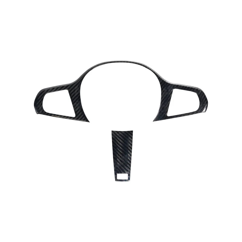 TRE PRE-PREG CARBON FIBRE STEERING WHEEL TRIM ACCENT FOR BMW M SPORT MODELS (2018 + F40 F44 G20 G21 G42 G30) - Steering