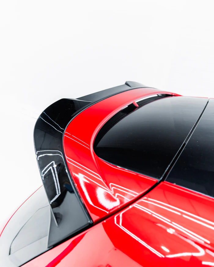 VW Golf GTI Clubsport & Golf R Mk8 EVO-1 Gloss Black Rear Spoiler by ZAERO (2020+) - Reinhart Autohaus