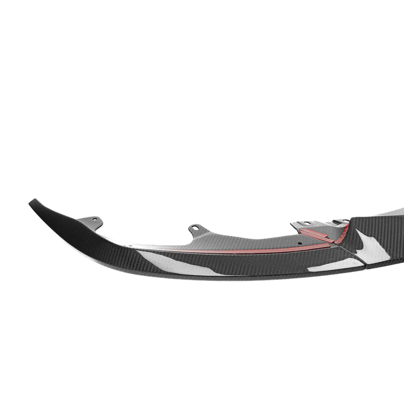 BMW G87 M2 TR87 CARBON FIBRE FLAT FRONT SPLITTER BY TRE (2023 + ) - Carbon Splitter