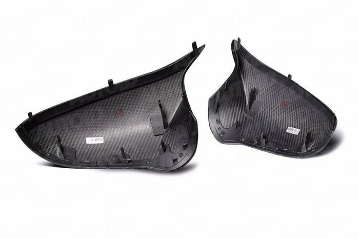 TRE Pre-preg Carbon Fibre Wing Mirror Covers for BMW M2 Competition, M3 & M4 (2014-2021, F87 F80 F82) - Reinhart Autohaus