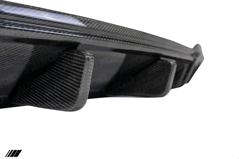 Carbon Fibre Rear Diffuser for Audi RS3 Saloon (2017-2020, 8V LCI) - Reinhart Autohaus