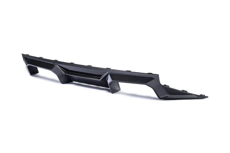 BMW M2 G87 Carbon Fibre Rear Diffuser by Alpha-N (2023 + ) - Carbon Rear Diffuser