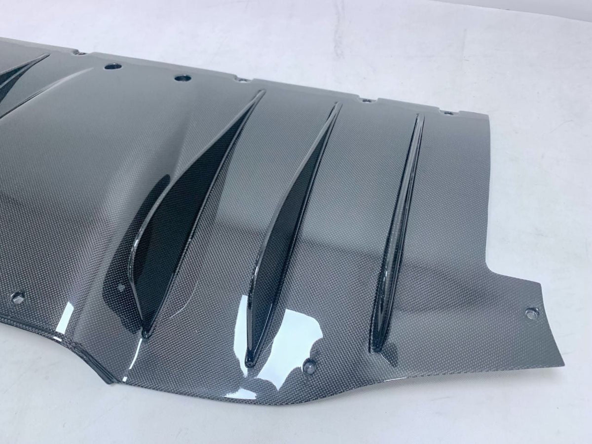 Ferrari 488 GTB / Spider Carbon Fiber Rear Diffuser | YPG Motorsport - Reinhart Autohaus
