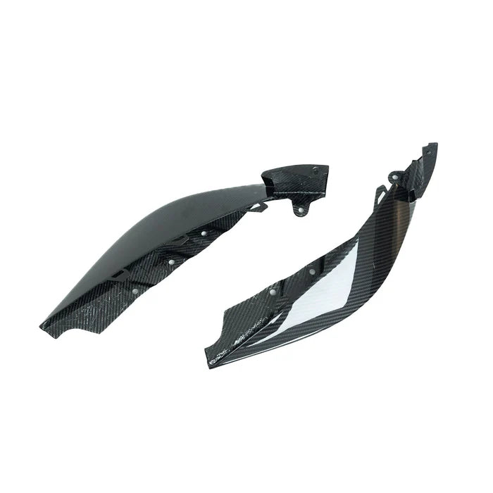 BMW M3 G80 & M4 G82 Carbon Fibre Front Bumper Corner Inserts by Alpha-N (2021+) - Reinhart Autohaus