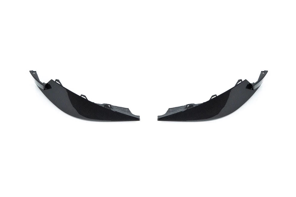 Alpha-N Carbon Fibre Front Bumper Corner Inserts for BMW M3 & M4 (2021 + G80 G81 G82 G83) - Front Bumper Attachment
