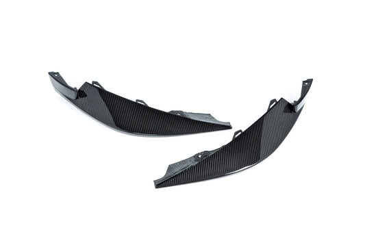 Alpha-N Carbon Fibre Front Bumper Corner Inserts for BMW M3 & M4 (2021 + G80 G81 G82 G83) - Front Bumper Attachment
