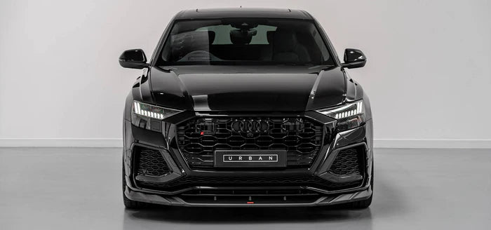 Audi RSQ8 4M Carbon Fibre Front Bumper Splitter by Urban (2019-2024) - Reinhart Autohaus