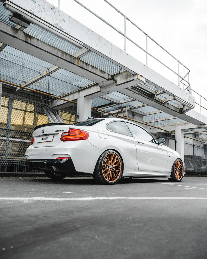 BMW 1 Series F20 F21 & 2 Series F22 EVO-1 Gloss Black Side Skirts by ZAERO (2011-2019) - Reinhart Autohaus
