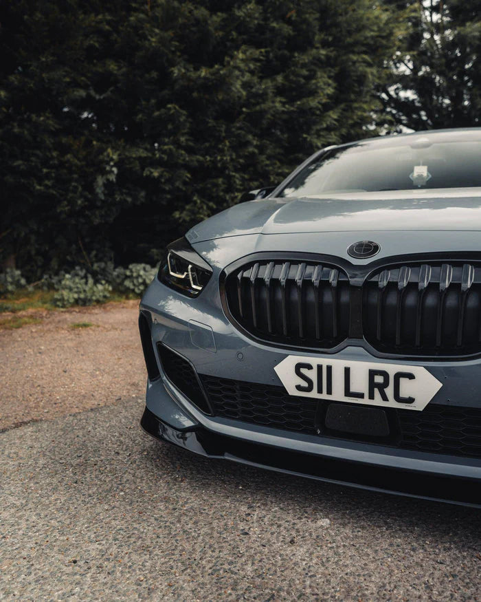 BMW 1 Series M Sport & M135i F40 EVO-1 Gloss Black Front Splitter by ZAERO (2019-2024) - Reinhart Autohaus