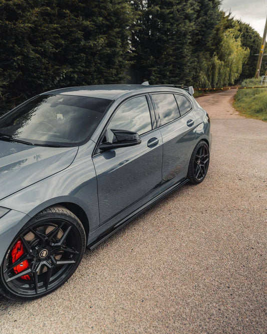 BMW 1 Series & M135i F40 EVO-1 Gloss Black Side Skirts by ZAERO (2019-2024) - Reinhart Autohaus