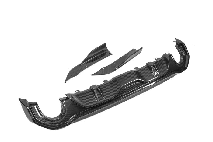 BMW 4 Series Gran Coupe G26 Pre-Preg Carbon Fibre Rear Diffuser Set by TRE (2021+) - Reinhart Autohaus