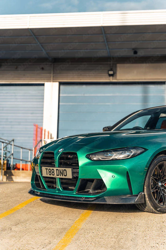 BMW G80 G81 M3 & G82 G83 M4 Carbon Fibre Competition Front Splitter (2021+) - Reinhart Autohaus
