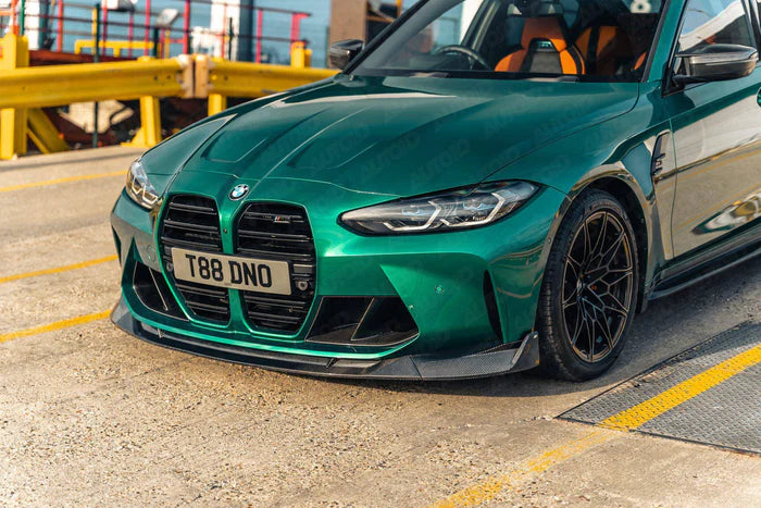 BMW G80 G81 M3 & G82 G83 M4 Carbon Fibre Competition Front Splitter (2021+) - Reinhart Autohaus