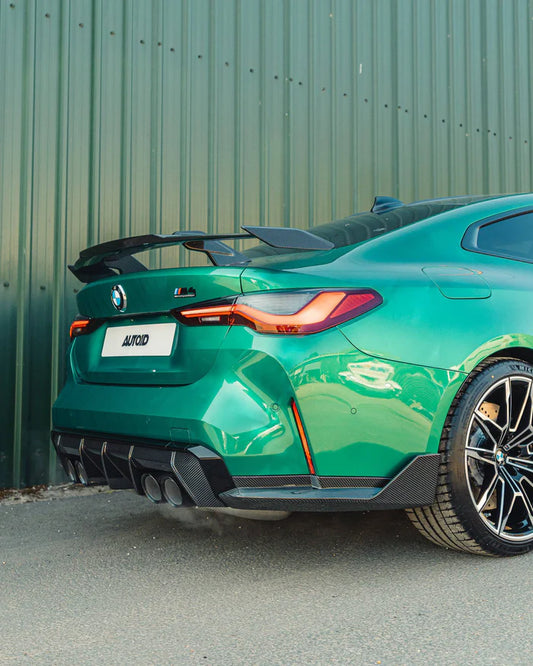 BMW G80 M3 & G82 M4 Pre-Preg Carbon Fibre Performance Rear Winglets by TRE (2021+) - Reinhart Autohaus