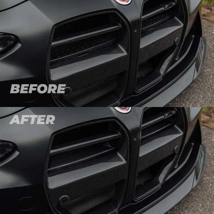 BMW G80 G81 M3 & G82 G83 M4 Pre-Preg Carbon Fibre Foam Crash Bar Cover by TRE (2021+) - Reinhart Autohaus