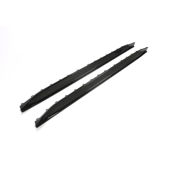 BMW G80 G81 M3 & G82 M4 Pre-Preg Carbon Fibre OEM Style Side Skirts by TRE (2021+) - Reinhart Autohaus