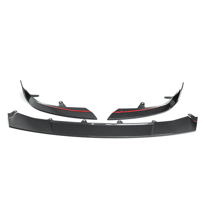BMW G87 M2 TR87 Carbon Fibre Front Splitter with Winglets by TRE (2023+) - Reinhart Autohaus
