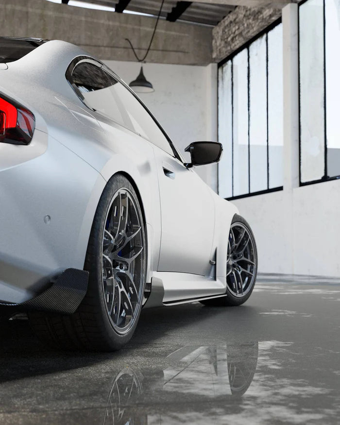 BMW G87 M2 TR87 Carbon Fibre Rear Bumper Winglets by TRE (2023+) - Reinhart Autohaus