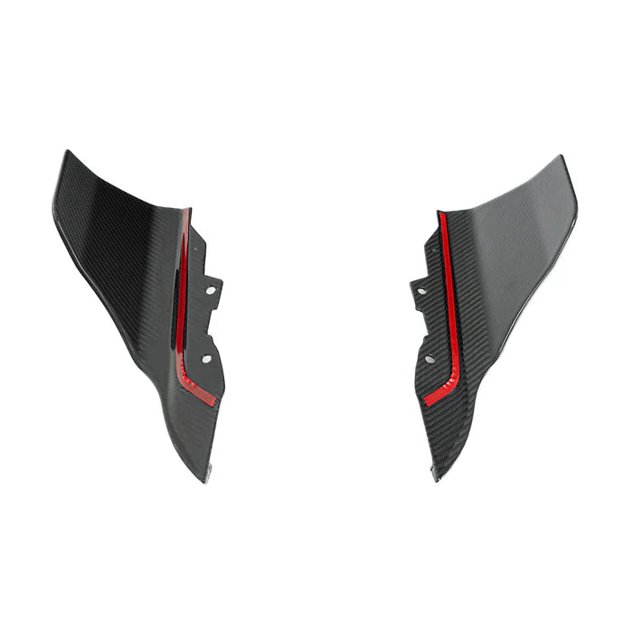 BMW G87 M2 TR87 Carbon Fibre Rear Bumper Winglets by TRE (2023+) - Reinhart Autohaus