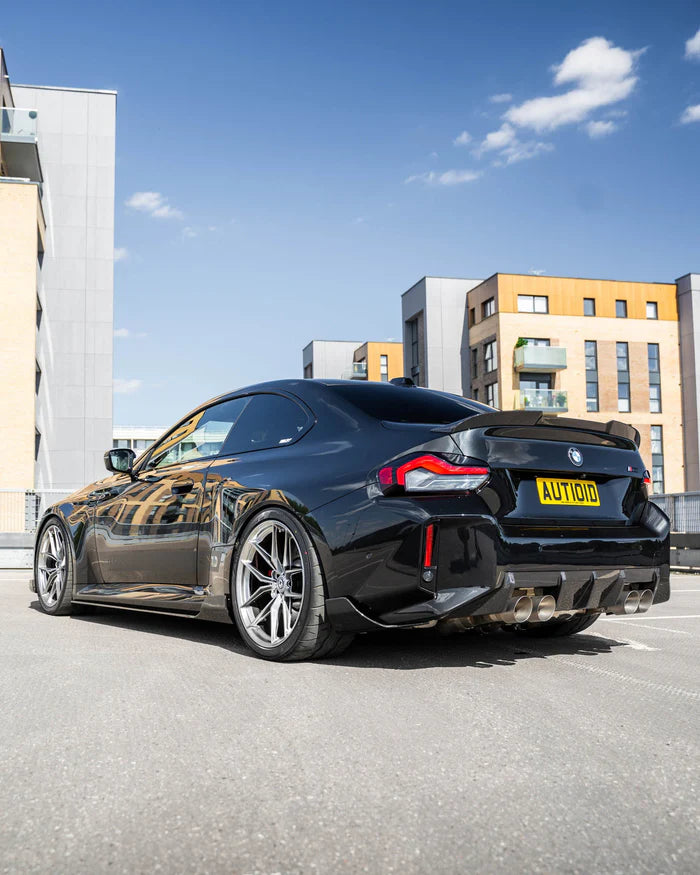 BMW G87 M2 TR87 Carbon Fibre Rear Bumper Winglets by TRE (2023+) - Reinhart Autohaus