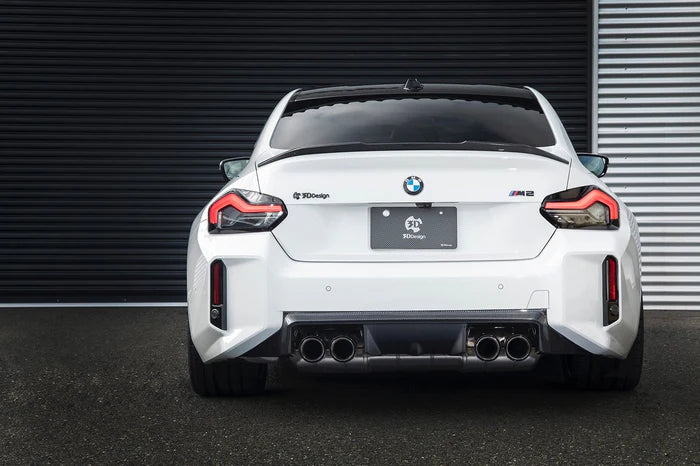 BMW M2 G87 Carbon Fibre Rear Diffuser by 3D Design (2023+) - Reinhart Autohaus