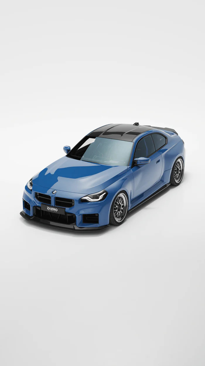 BMW M2 G87 EVO-S Gloss Black Side Skirts by ZAERO (2023+) - Reinhart Autohaus