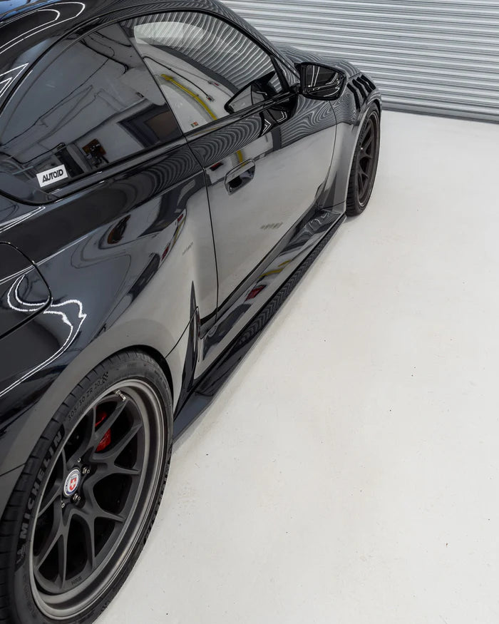 BMW M2 G87 EVO-S Gloss Black Side Skirts by ZAERO (2023+) - Reinhart Autohaus