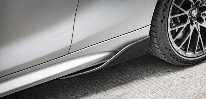 BMW M2 & M2 Competition F87 Pre-Preg Carbon Fibre Side Blade Winglets by TRE (2015-2021) - Reinhart Autohaus