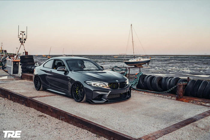 BMW M2 OG F87 Pre-Preg Carbon Fibre Front Splitter by TRE (2015-2018) - Reinhart Autohaus